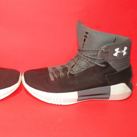 Under Armour Drive 1303010-001 Men's Athletic Hightop Basketball Shoes Sz 9.5 - Picture 4 of 11